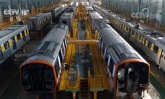 “中国制造”地铁将出口美国 首批列车下线 