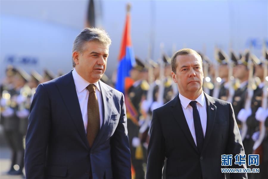 俄罗斯总理说将继续以优惠价格向亚美尼亚供气