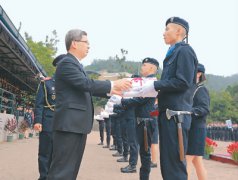 澳门“新扎警员”出师