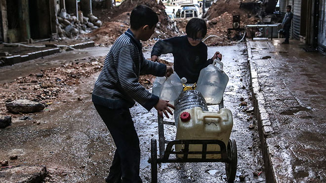战火笼罩下叙利亚儿童的生活