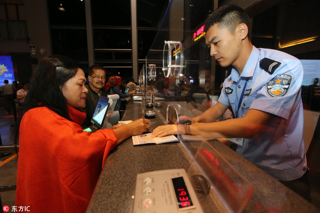 海南59国免签新政实施 99位印尼旅客免签进入海口