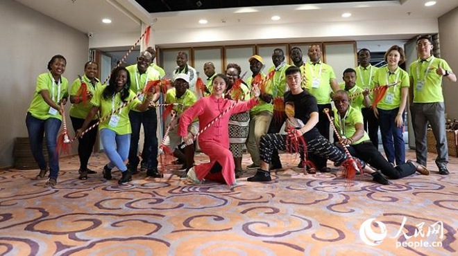 第三届中非青年大联欢在京拉开帷幕 百余名非洲青年体验中华文化