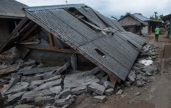 探访印尼龙目岛地震灾区