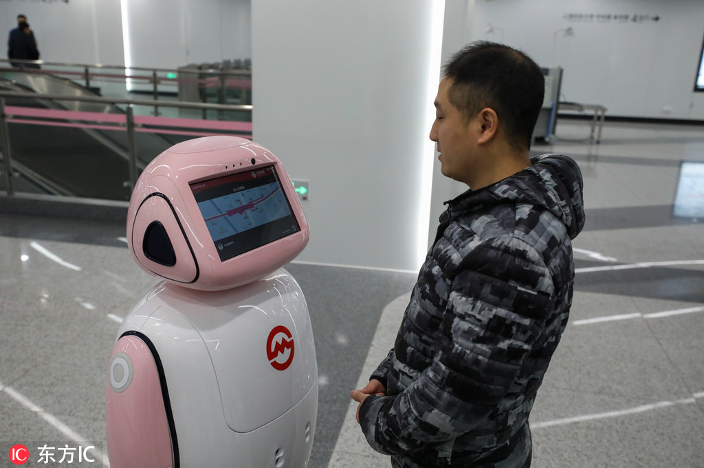 上海地铁13号线二、三期即将通车 机器人、巨大导乘屏看点多多【2】