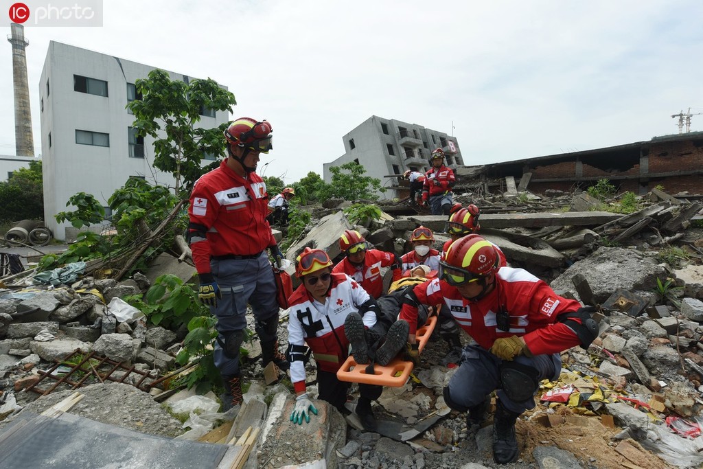 中国红十字会举办应急救援综合演练 展现红会强大联合救援能力