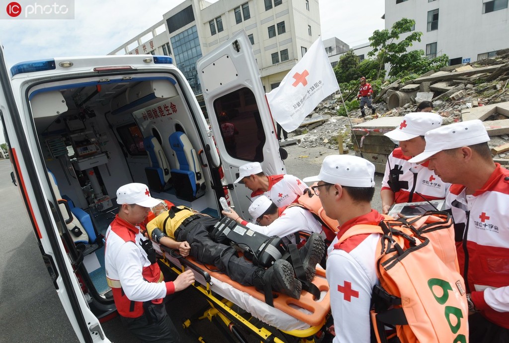 中国红十字会举办应急救援综合演练 展现红会强大联合救援能力【6】